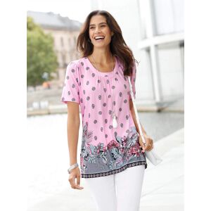 Inspirationen Tunikashirt »Shirt«, (1 tlg.) hellrosé-bedruckt  42