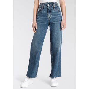 Herrlicher Gerade Jeans »Baggy Straight Recycled Denim«, mit High-Waist-Bund harborblue  30