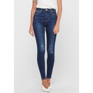 ONLY High-waist-Jeans »ONLMILA« dunkelblau  32