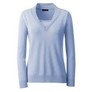 Classic Kaschmirpullover »Kaschmir-Pullover« blau-meliert  48/50