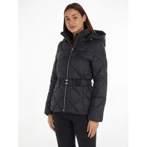 Tommy Hilfiger Steppjacke »ELEVATED BELTED QUILTED JACKET«, mit Kapuze, mit... black  XXL (44)