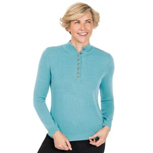 Classic Strickpullover »Pullover« aquamarin  50