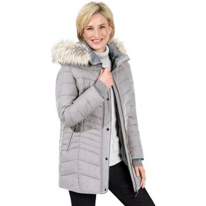 Casual Looks Steppjacke, mit Kapuze steingrau  24