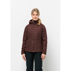 Jack Wolfskin Funktionsjacke »LAPAWA INS HOODY W«, mit Kapuze dark-maroon  M (38/40)