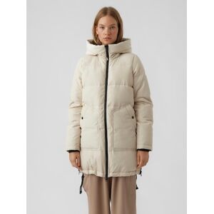 Vero Moda Steppjacke »VMOSLO 3/4 DOWN JACKET«, mit Kapuze oatmeal  XL