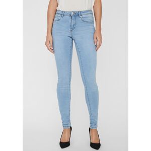 Vero Moda Skinny-fit-Jeans »VMTANYA MR S PIPING JEANS VI352 GA NOOS« Light Blue Denim  S (36)