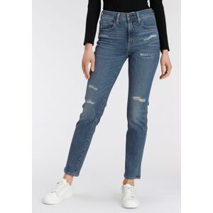 Levi's® Straight-Jeans »724 HIGH RISE STRAIGHT« blue used denim  31