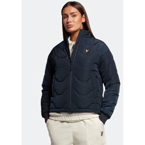 Lyle & Scott Steppjacke, mit Logo-Aufnäher auf der Brust Dark Navy  14 (XL)