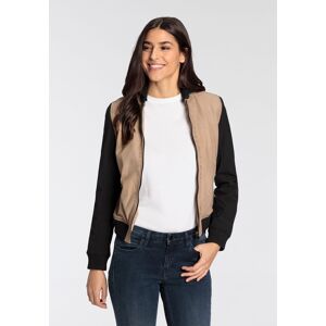 Gipsy Lederjacke »GWHanja OT«, mit Kapuze, im Materialmix light beige  XL