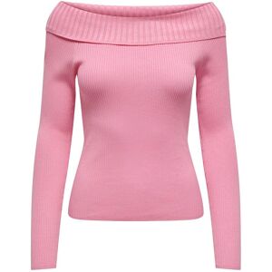 ONLY Strickpullover »ONLBERTHA LS OFF SHOULDER KNT« Begonia Pink  M (38)