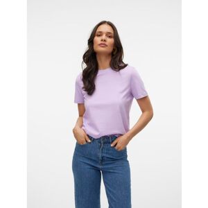 Vero Moda Kurzarmshirt »VMPAULINA SS T-SHIRT GA JRS NOOS« Lavendula  XS (34)