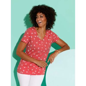 Classic Basics T-Shirt »Shirt«, (1 tlg.) grapefruit-bedruckt  48