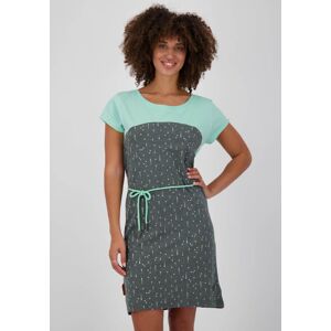 Alife & Kickin Jerseykleid »ClarissaAK«, (Set, 2 tlg., mit Bindegürtel),... dark forest  S