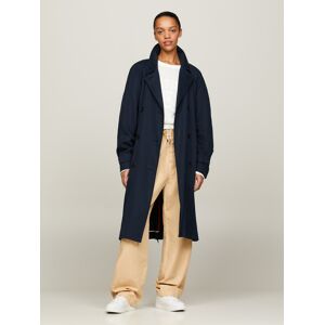 Tommy Hilfiger Trenchcoat »TENCEL BLEND FLUID TRENCH«, mit Metalllabel desert sky  36