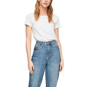 QS T-Shirt, im lässigen Basic Look weiss  XL (42)