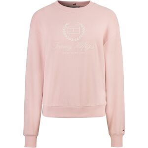 Tommy Hilfiger Sweatshirt »REG FLAG SCRIPT CNK SWTSHRT«, mit Logodruck auf... Whimsy Pink  XL (42)