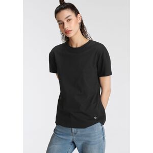 Tamaris T-Shirt, im Oversized-Look schwarz  34