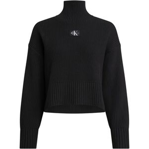 Calvin Klein Jeans Plus Rollkragenpullover »PLUS LABEL CHUNKY SWEATER« Ck Black  XXXL (46)