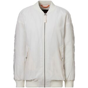 Boss ORANGE Bomberjacke »C_Piromba«, mit Strickbündchenkragen Open White 118  38