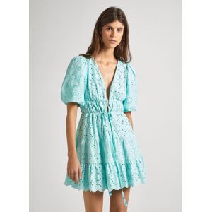 Pepe Jeans Sommerkleid »DELIA«, mit Lochstickereien natural wh  L