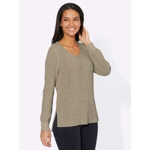 Casual Looks Strickpullover »Pullover« champagner-meliert  36