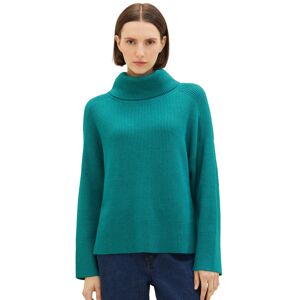 TOM TAILOR Strickpullover, mit Markenlabel ever green  XXXL