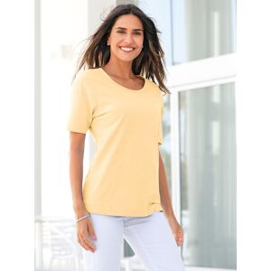 Classic Basics Kurzarmshirt »Shirt«, (1 tlg.) vanillegelb  54