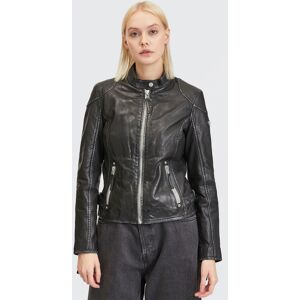 Gipsy Lederjacke »GWFaiza«, mit Patch-Design am Ellenbogen black Größe XXXL