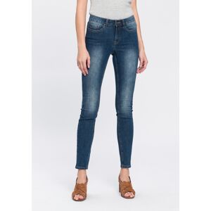 Arizona Skinny-fit-Jeans »Shaping«, High Waist dark-blue-used Größe 88