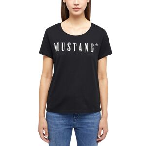 MUSTANG Rundhalsshirt »ALMA« black Größe XL