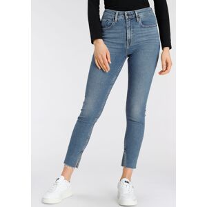 Levi's® Skinny-fit-Jeans »721 High rise skinny«, mit Schlitz am Saum mid-blue denim Größe 31