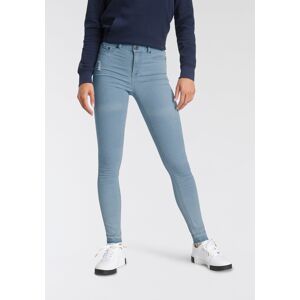 Arizona Skinny-fit-Jeans »Ultra Stretch«, High Waist mit offenem Saum light-blue Größe 34