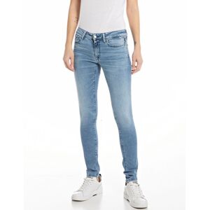 Replay 5-Pocket-Jeans »NEW LUZ«, in Ankle-Länge light blue C103 Größe 30
