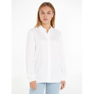 Tommy Hilfiger Hemdbluse »PIECED GLB STP REG FLEUR SHIRT«, mit dezentem Label... Th_Optic_White Größe 44