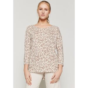 HaILY’S 3/4-Arm-Shirt »3/4 P TP Mi44a« 6702 beige leo Größe L (40)