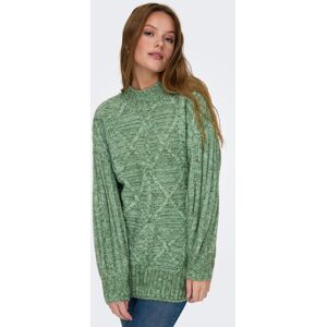 ONLY Strickpullover »ONLSAGE LIFE LS HIGHNECK KNT« Sage Green Detail:Melange Größe XS (34)