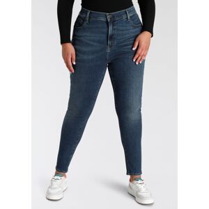 Levi's® Plus Skinny-fit-Jeans »721 PL HI RISE SKINNY«, sehr figurbetonter... blue dark Größe 16 (46)