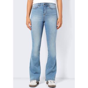 Noisy may Bootcut-Jeans »NMSALLIE HW FLARE JEANS VI162LB NOOS« Light Blue Denim Größe 26