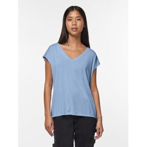 pieces Kurzarmshirt »PCKAMALA TEE NOOS BC« Airy Blue Größe XL (42)