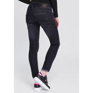 Herrlicher Slim-fit-Jeans »PITCH SLIM REUSED«, umweltfreundlich dank der ISKO... crow 863 Größe 28