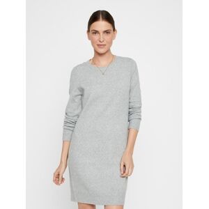 Vero Moda Strickkleid »VMDOFFY LS O-NECK DRESS GA NOOS« Light Grey Melange Größe S (36)