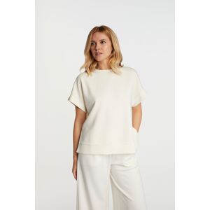 Rich & Royal Sweatshirt, aus weicher, fester, gepeachter Qualität pearl white Größe M