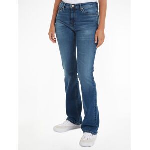 Tommy Jeans Bootcut-Jeans »Maddie«, mit Tommy Jeans Markenlabel & Badge mid blue Größe 32