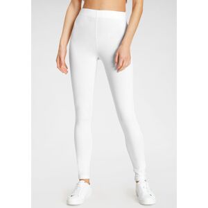 Flashlights Leggings, Figurbetont weiss Größe 50