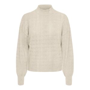 ONLY Stehkragenpullover »ONLANDRIA LS LOOSE HIGHNECK CC KNT« Whitecap Gray Detail:MELANGE Größe XS (34)