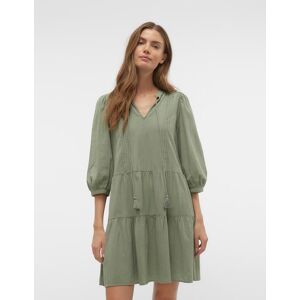 Vero Moda Tunikakleid »VMPRETTY 3/4 TUNIC NOOS« Hedge Green Größe L (40)