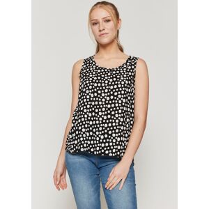 ZABAIONE Shirttop »Top Iv44ana« N205 black/offwhite Größe XXL (44)