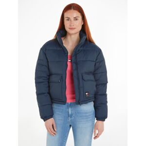 Tommy Jeans Kurzmantel »TJW BACK LOGO PUFFER«, mit Logopatch Dark_Night_Navy Größe XS (34)