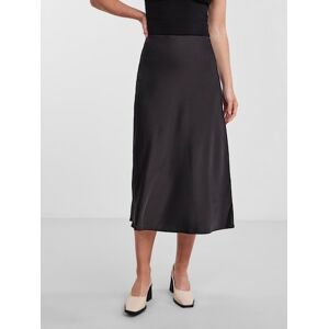 Y.A.S Midirock »YASPELLA HW MIDI SKIRT S. NOOS« Black Größe M (38)