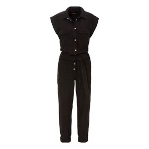Boss ORANGE Jumpsuit »C_Deska-W Premium Damenmode«, mit Bindegürtel Black001 Größe 42